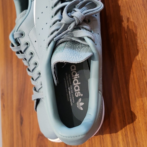 Adidas Stan Smith Green Leather Shoes Men's 8 - Picture 5 of 8